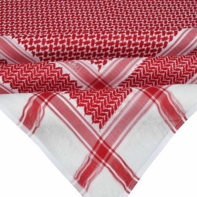 شماغ العجلان البلاتيني رجالي أحمر شلش