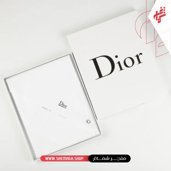 شماغ ديور ابيض الانجليزي