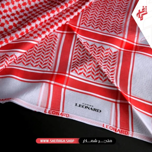 شماغ هوم ليناردو احمر