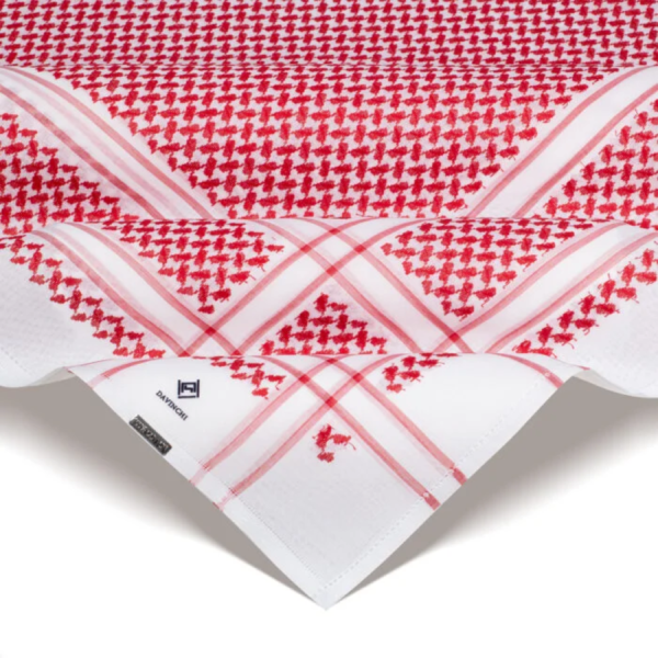 شماغ دافنشي الأول أحمر قديم
