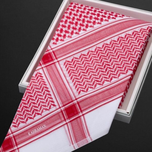 شماغ كهرمان احمر KA-537