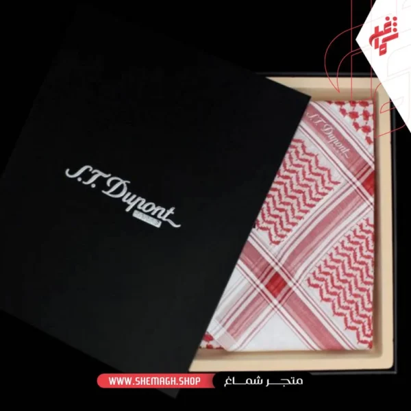 شماغ اس ديبون أحمر DTR