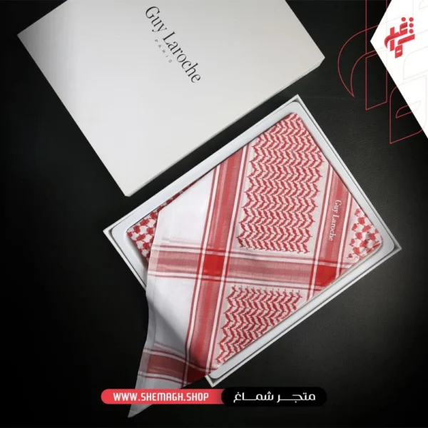شماغ جاي لاروش أحمر-GO
