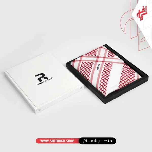 شماغ روبرتو بولو الأحمر