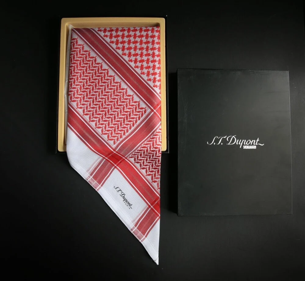 شماغ اس ديبون أحمر DRR - Image 3