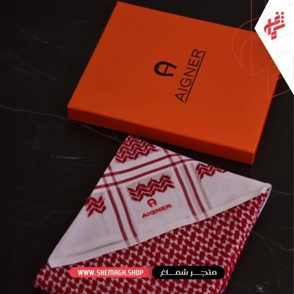 شماغ أقنر احمر 2024