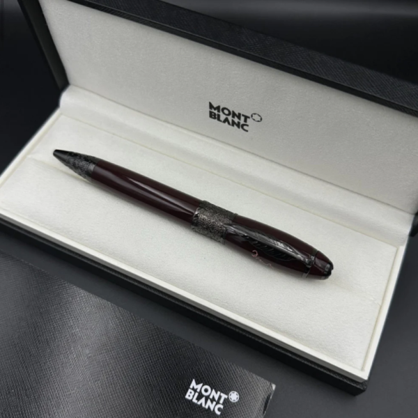 قلم مونت بلانك بني