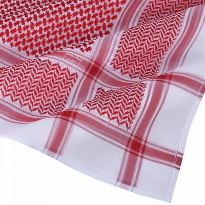 شماغ بروجيه رجالي احمر لون خاص سينيور - Image 3