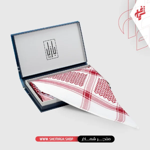شماغ بازل أحمر كلاسيكي