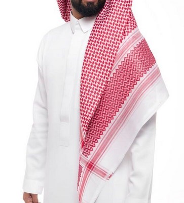شماغ العطار كلاسيك أونيكس أحمر