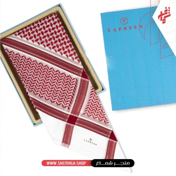 شماغ يبرين شبابي احمر