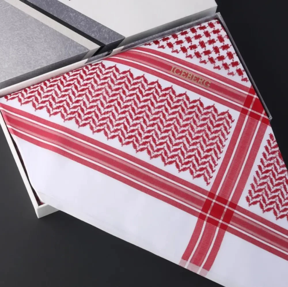 شماغ ايسبيرج احمر فاتح - Image 3