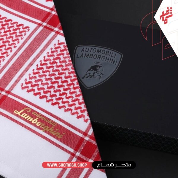 شماغ لامبورغيني احمر