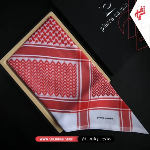 شماغ بيير كاردان 2024 احمر