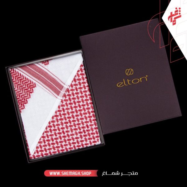 شماغ elton احمر اخر اصدار