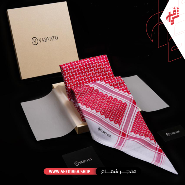 شماغ فابياتو شبابي احمر 2023