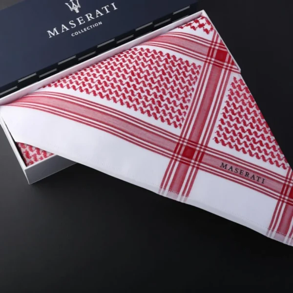 شماغ مازيراتي احمر