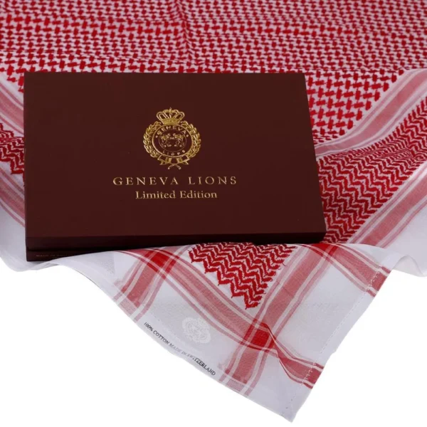 شماغ أحمر جنيفا ليونز كلاسيك GENEVA LIONS