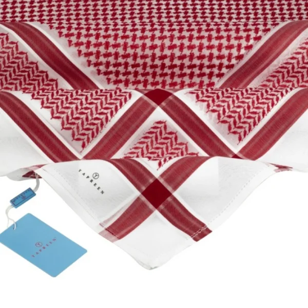 شماغ يبرين شبابي احمر
